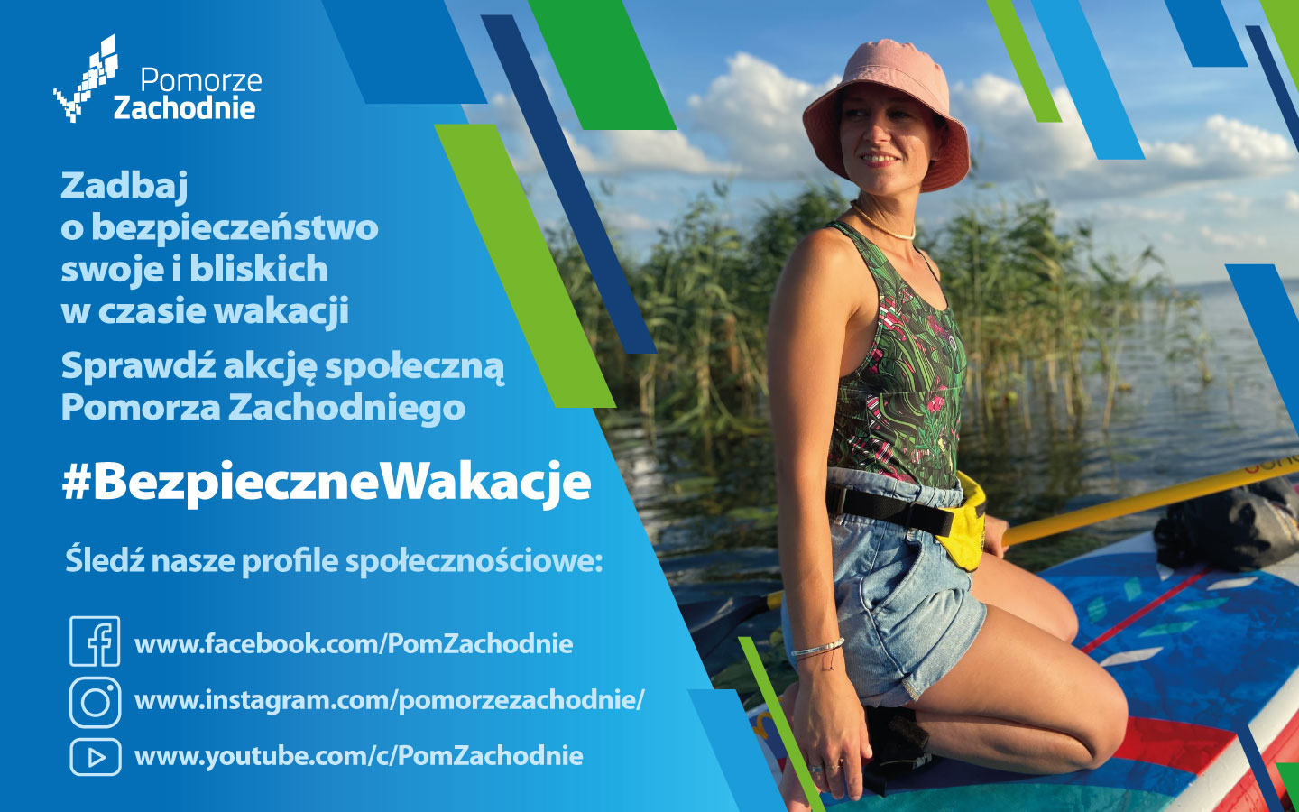 baner akcji #Bezpieczne wakacje