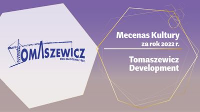 logo firmy ze stylizacją dźwigu