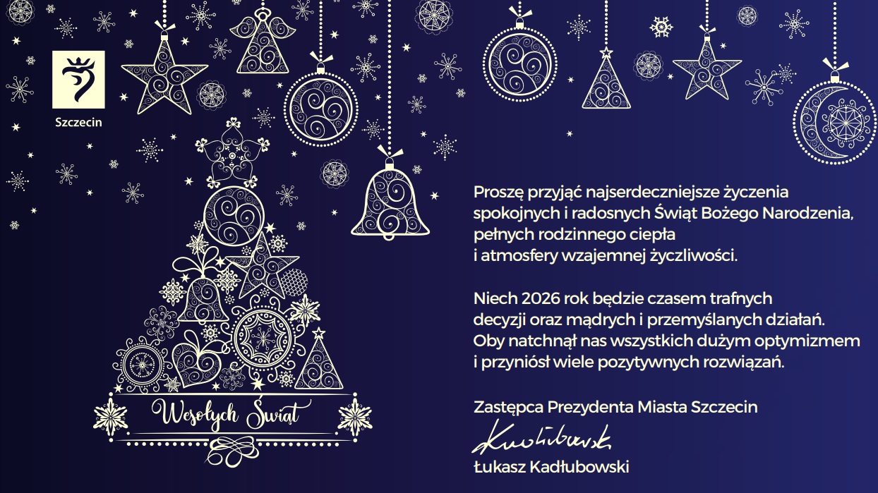 Życzenia świąteczne - tekst życzeń poniżej