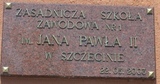 ul. Kolumba 86, ZASADNICZA SZKOŁA ZAWODOWA NR 1 IM. JANA PAWŁA II W SZCZECINIE, 22.05.2003 r.